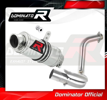 Dominator GP1 Slip-On Exhaust for BMW G 310 GS 2016-22